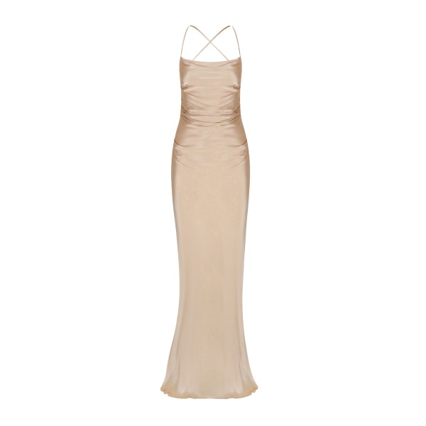 Shona Joy La Lune Lace Back Maxi Dress
