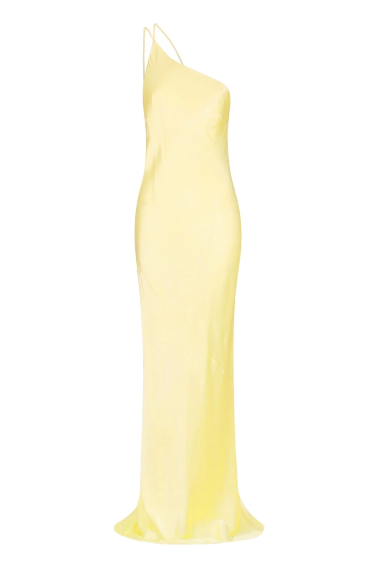 Shona Joy La Lune One Shoulder Cowl Back Maxi Dress in Lemon – Dresses – Australian Luxury Eventwear at Luxury Shoes Shona Joy La Lune One Shoulder Cowl Back Maxi Dress