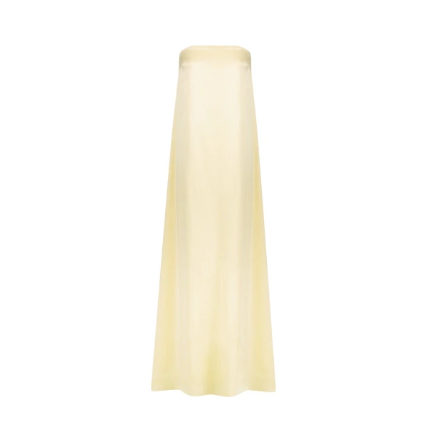 Shona Joy La Lune Strapless Column Maxi Dress
