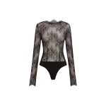 Shona Joy Lambent Lace Long Sleeve Bodysuit