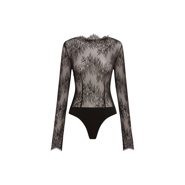 Lambent Lace Long Sleeve Bodysuit
