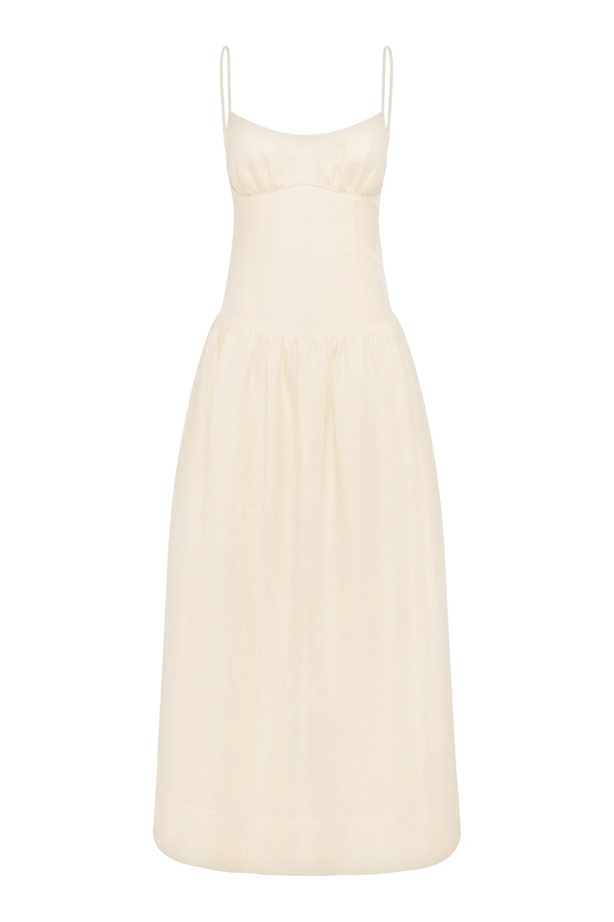 Shona Joy Marlowe Linen Blend Bustier Maxi Dress – Dresses – Australian Luxury Eventwear at Luxury Shoes Shona Joy Marlowe Linen Blend Bustier Maxi Dress