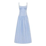 Shona Joy Omri Panelled Bustier Maxi Dress