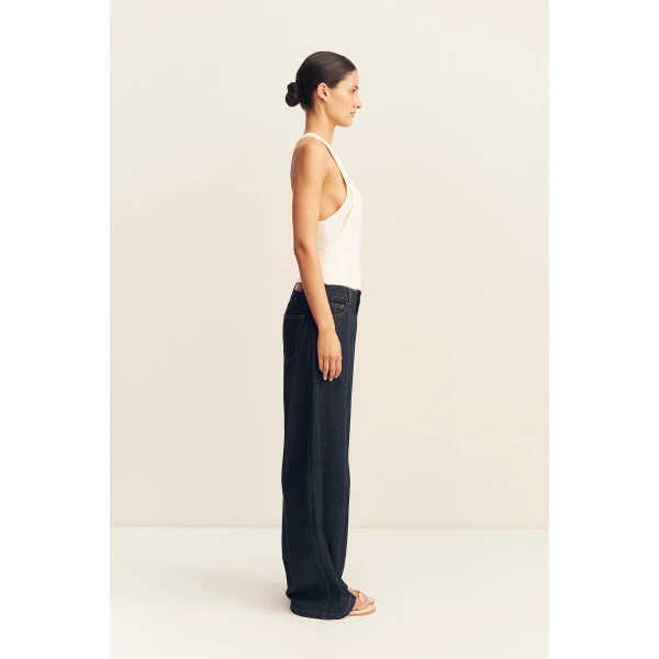 Shona Joy Sol Jersey Double Layered Racer Back Tank