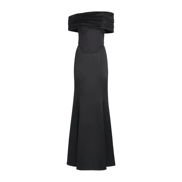 Solace London The Alta Maxi Dress in Black | Maxi Dresses | Luxury Shoes 