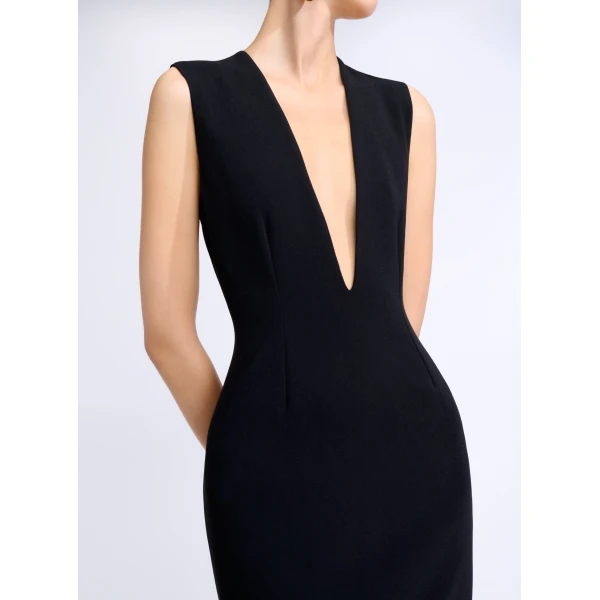 Solace London The Althea Maxi Dress in Black