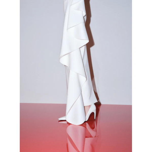 Solace London The Andress Maxi Dress in Cream