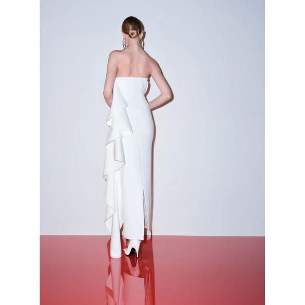 Solace London The Andress Maxi Dress in Cream