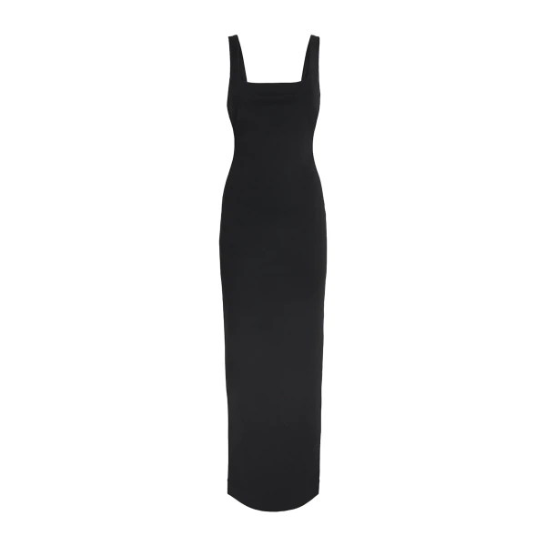 The Aneila Maxi Dress in Black