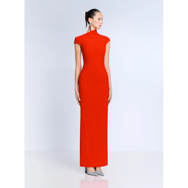 Solace London The Arion Maxi Dress in Scarlet