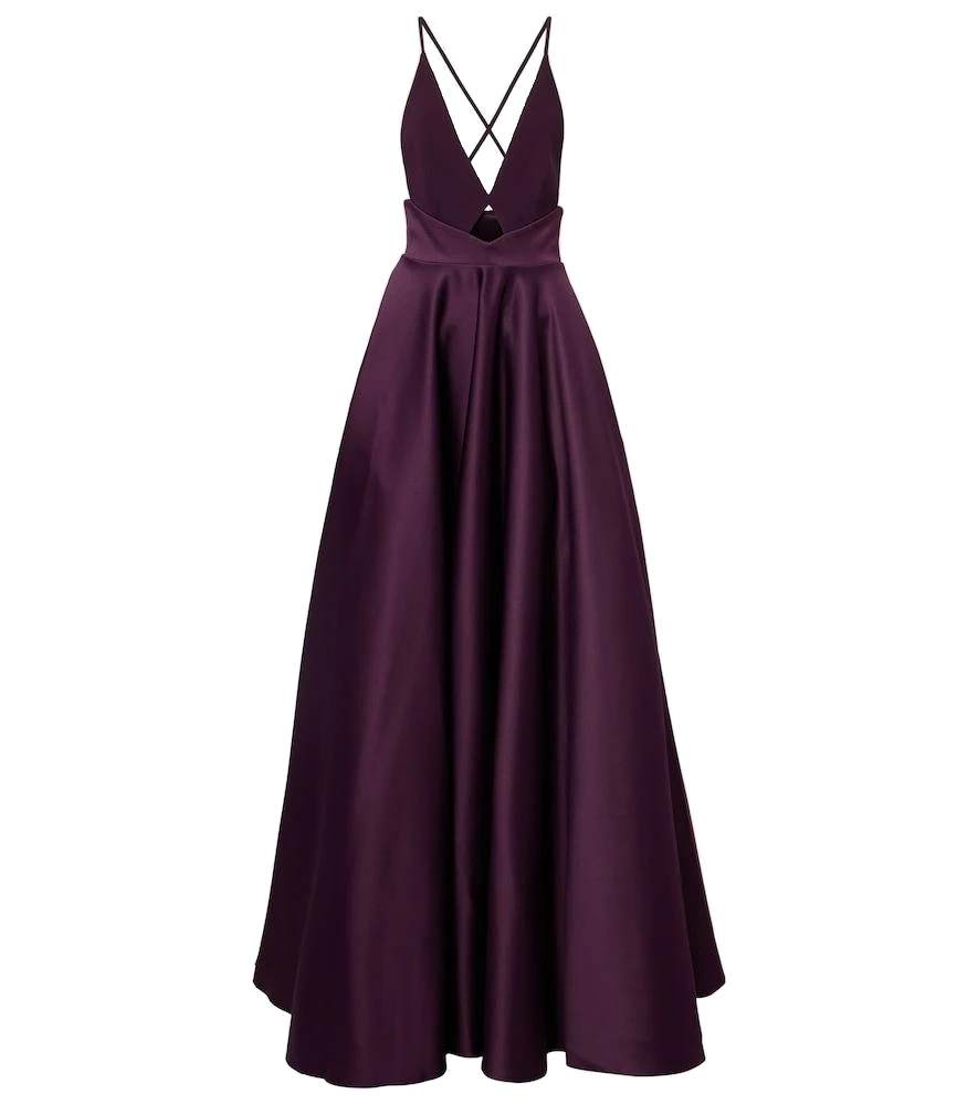 Solace London The Avallon Maxi Dress in Plum Solace London The Avallon Maxi Dress in Plum | Maxi Dresses | Luxury Shoes