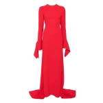 Solace London The Blake Maxi Dress in Red | Maxi Dresses | Luxury Shoes 