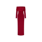 Solace London The Bradshaw Maxi Dress in Ruby | Maxi Dresses | Luxury Shoes 