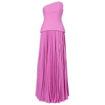 Solace London The Britt Maxi Dress in Berry Pink | Maxi Dresses | Luxury Shoes 