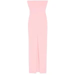 Solace London The Bysha Maxi Dress in Soft Pink | Maxi Dresses | Luxury Shoes 