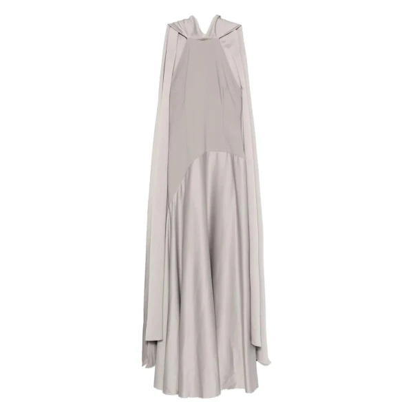 Solace London The Cece Maxi Dress in Pewter | Maxi Dresses | Luxury Shoes 