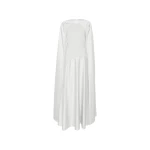 Solace London The Cece Maxi Dress in Silver | Maxi Dresses | Luxury Shoes 