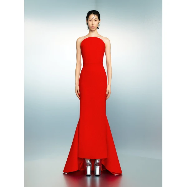 Solace London The Citra Maxi Dress in Red