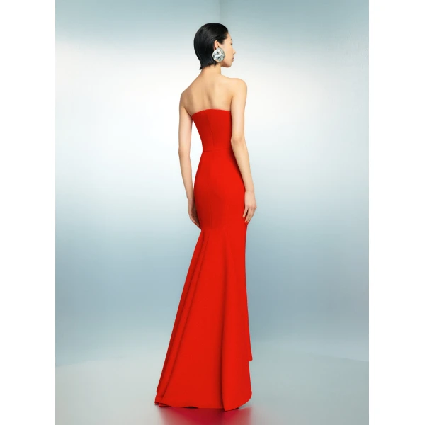 Solace London The Citra Maxi Dress in Red
