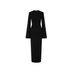 Solace London The Corday Maxi Dress in Black | Maxi Dresses | Luxury Shoes 