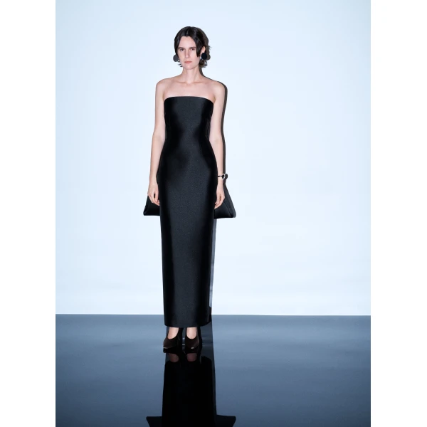 Solace London The Dandridge Maxi Dress in Black