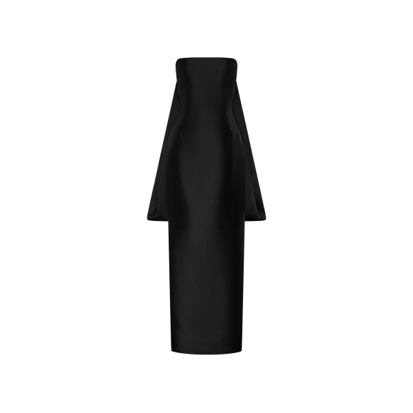 The Dandridge Maxi Dress in Black