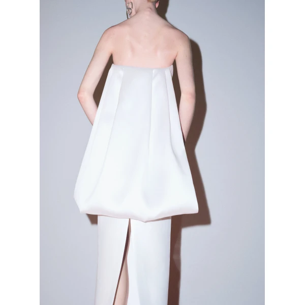 Solace London The Dandridge Maxi Dress in Cream
