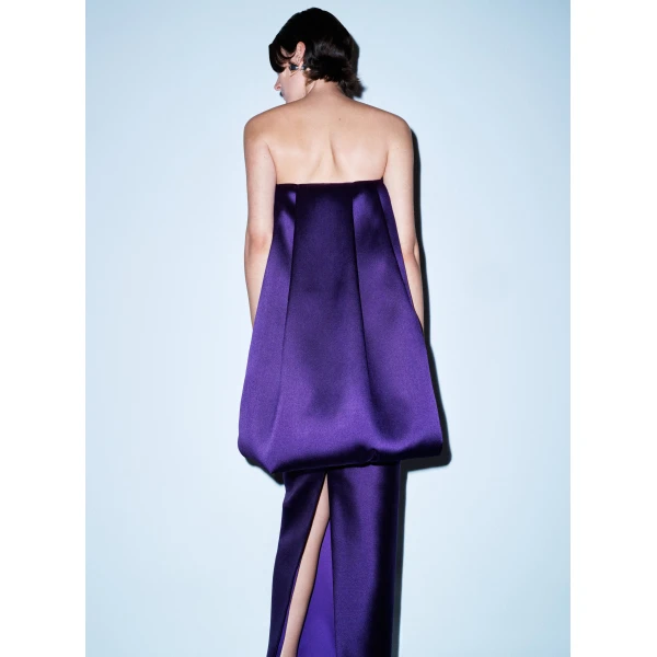 Solace London The Dandridge Maxi Dress in Deep Orchid