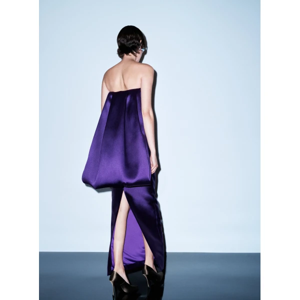 Solace London The Dandridge Maxi Dress in Deep Orchid