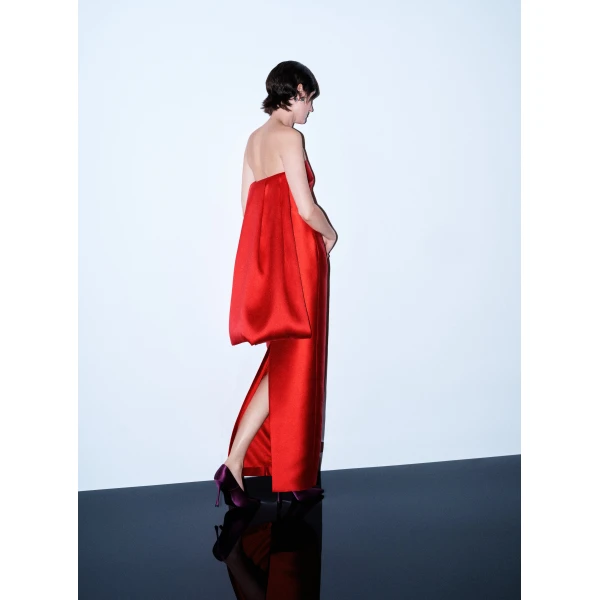 Solace London The Dandridge Maxi Dress in Red