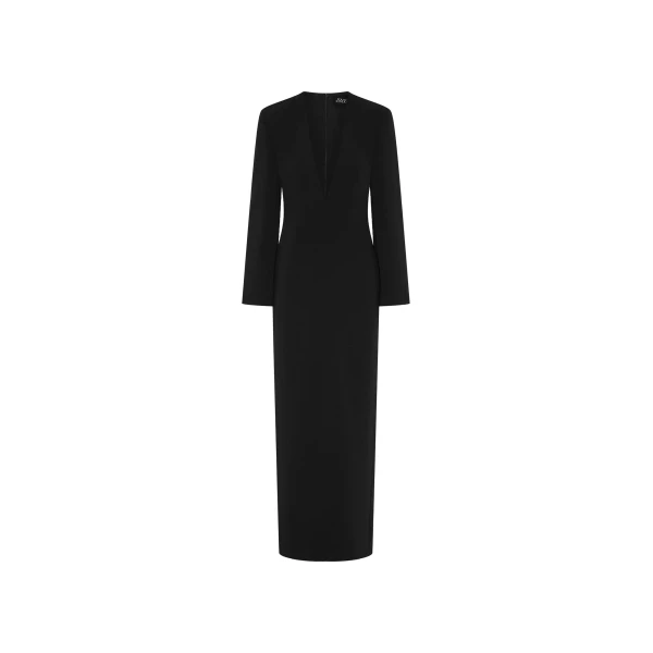 Solace London The Deacon Maxi Dress in Black | Maxi Dresses | Luxury Shoes 