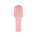 Solace London The Deacon Maxi Dress in Soft Pink | Maxi Dresses | Luxury Shoes 
