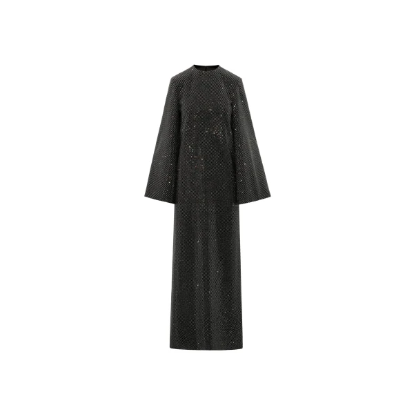 Solace London The Delano Maxi Dress in Black | Maxi Dresses | Luxury Shoes 