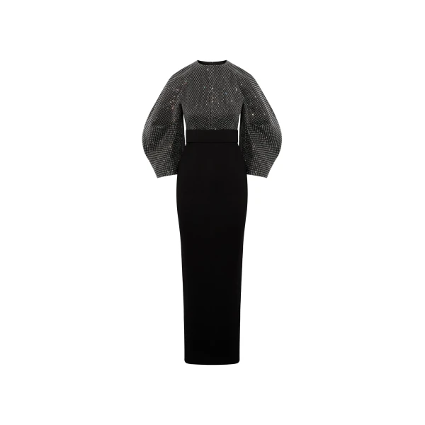 The Denevue Maxi Dress in Black