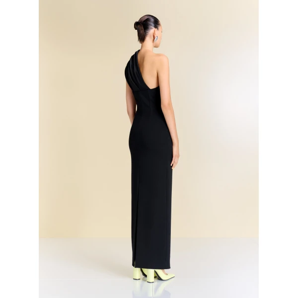 Solace London The Gracie Maxi Dress in Black