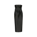 Solace London The Ingrid Maxi Dress in Black | Maxi Dresses | Luxury Shoes 