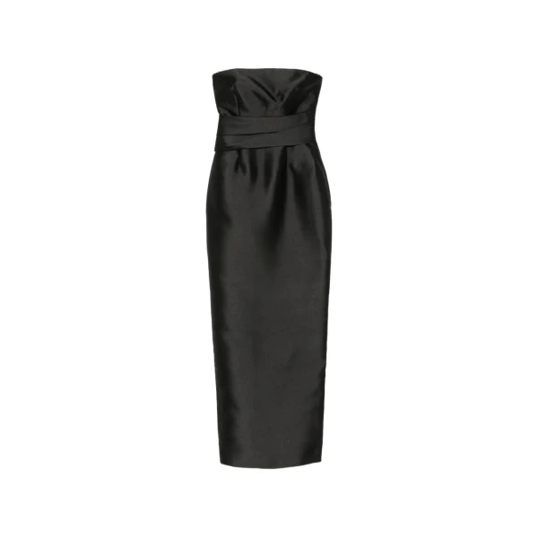 Solace London The Ingrid Maxi Dress in Black | Maxi Dresses | Luxury Shoes 