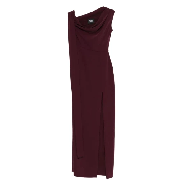 Solace London The Irina Maxi Dress in Raisin | Maxi Dresses | Luxury Shoes 