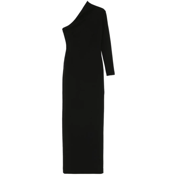 Solace London The Joana Maxi Dress in Black | Maxi Dresses | Luxury Shoes 