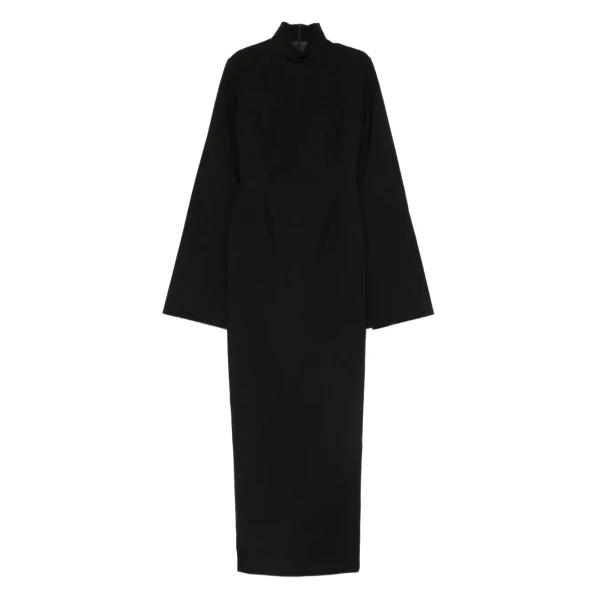 Solace London The Josefine Maxi Dress in Black | Maxi Dresses | Luxury Shoes 