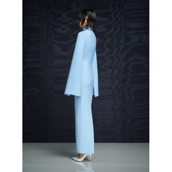 Solace London The Josefine Maxi Dress in Ice Blue