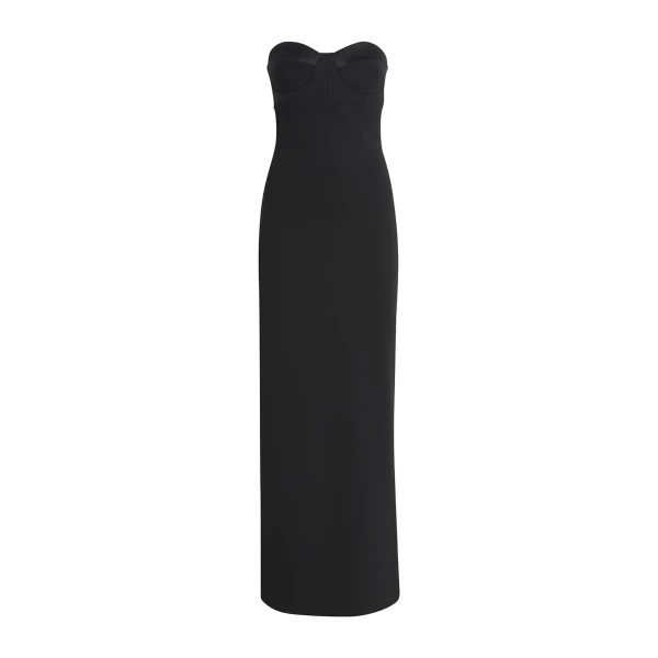 Solace London The Keaton Maxi Dress in Black | Maxi Dresses | Luxury Shoes 