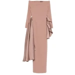 Solace London The Kiana Maxi Dress in Cocoa | Maxi Dresses | Luxury Shoes 