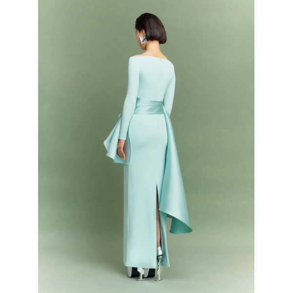 Solace London The Kiana Maxi Dress in Opal