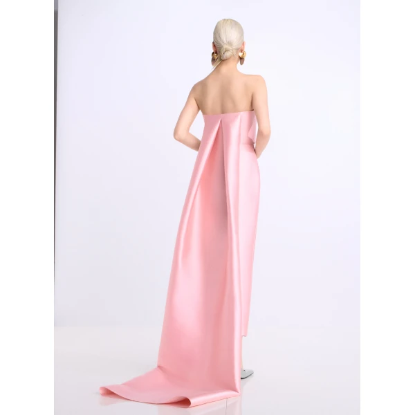 Solace London The Kiki Midaxi Dress in Camellia Pink
