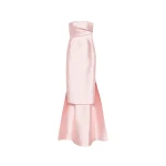 Solace London The Kiki Midaxi Dress in Camellia Pink | Midi Dresses | Luxury Shoes 