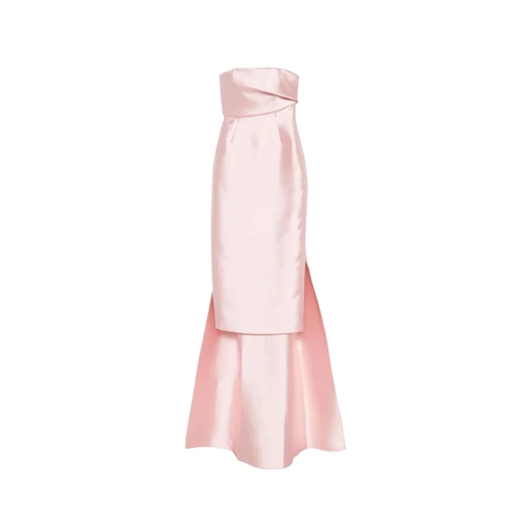 The Kiki Midaxi Dress in Camellia Pink