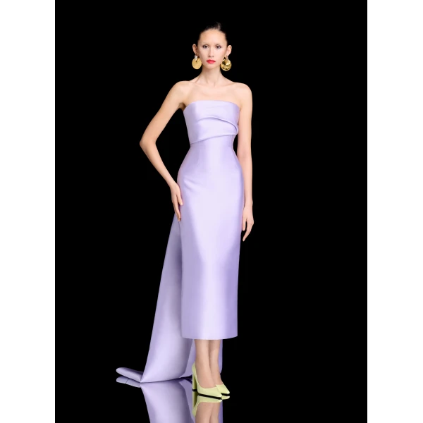 Solace London The Kiki Midaxi Dress in Lavender