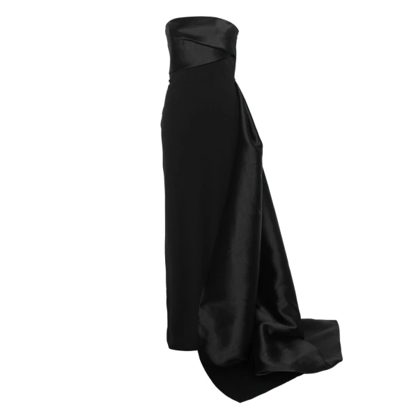 The Kinsley Maxi Dress in Black