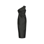 Solace London The Kira Maxi Dress in Black | Maxi Dresses | Luxury Shoes 